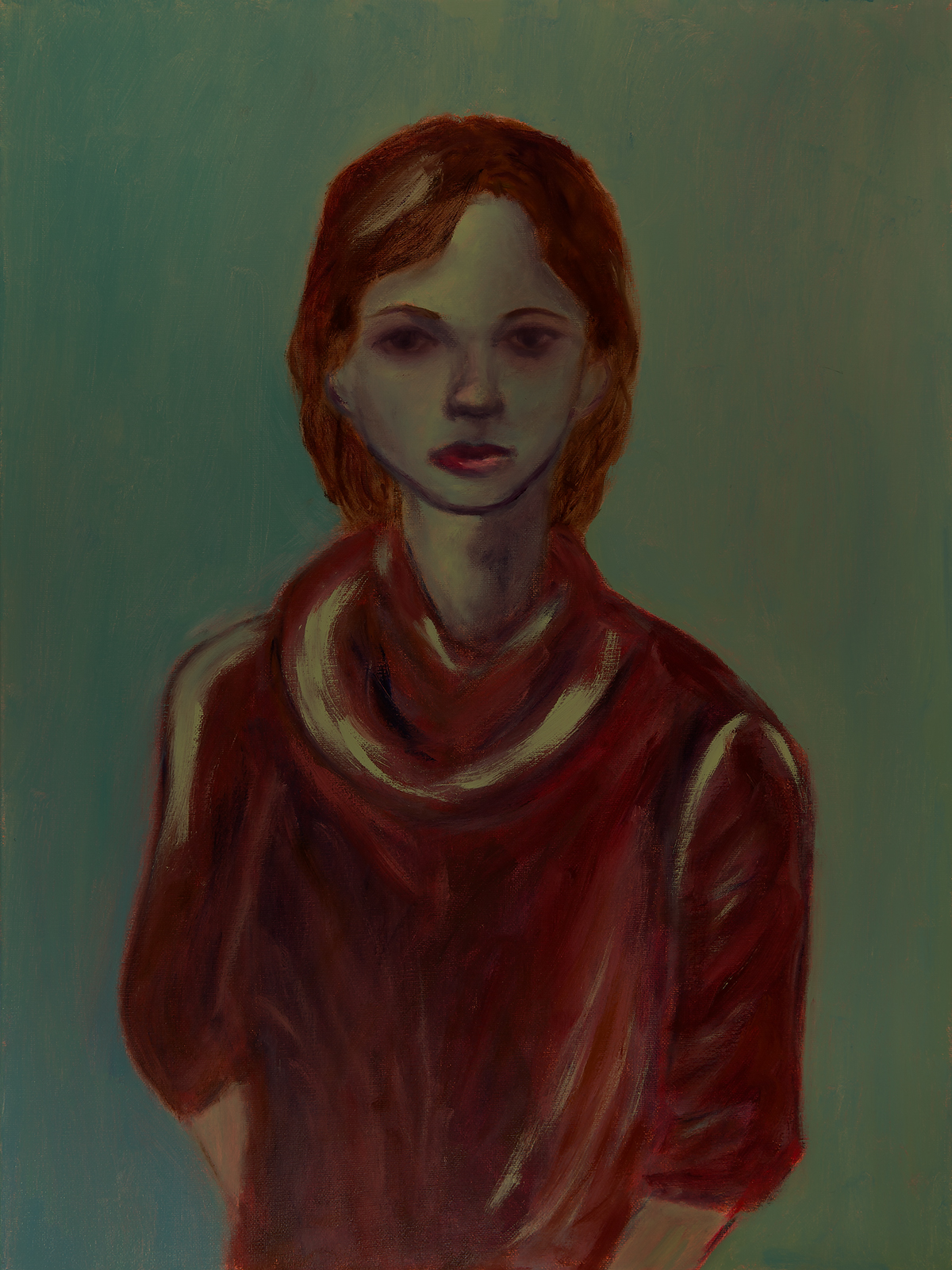 Girl in Red by Nancy Ziegler